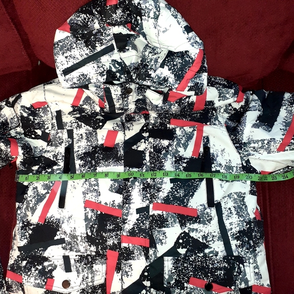 RIVIYELE Snow Ski Jacket Winter Outdoor Sport Windproof Rain Sz Small NWT - Picture 13 of 14